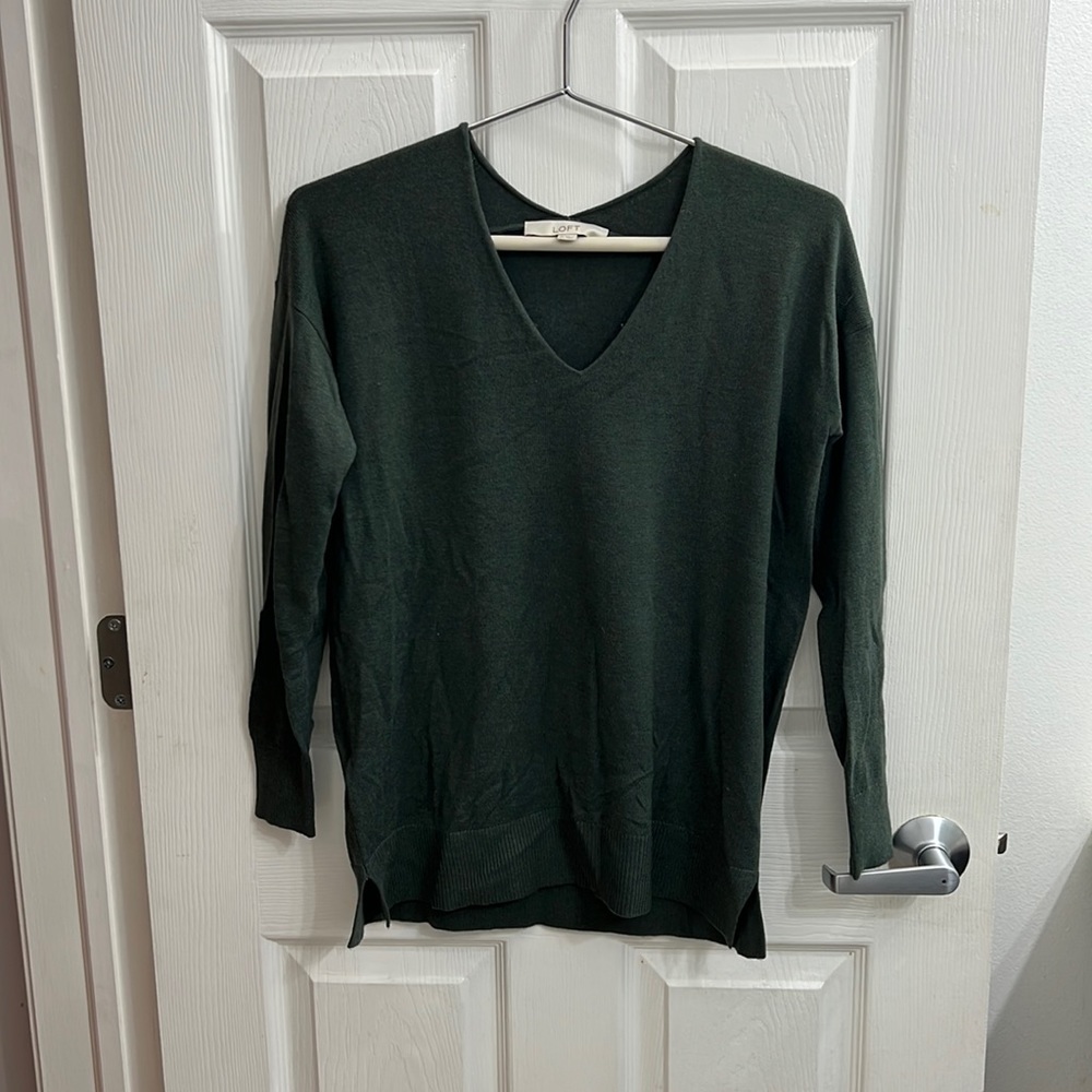 Loft Green Sweater